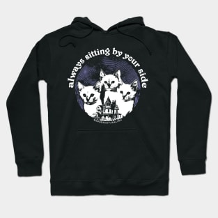 always sitting by your side #1 Hoodie